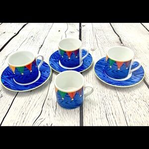 RIVIERA VAN BEERS SIGNATURE JESTER CAPPUCCINO SET